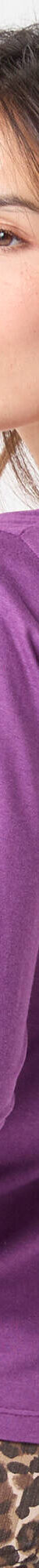 T-shirt col tunisien manches longues (violet) T-shirt col tunisien manches longues (violet)